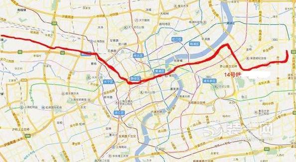 上海地铁14号线最新消息 31座车站2020年底通车