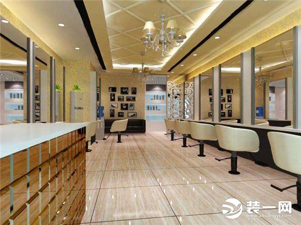 2018受欢迎美发店装修风格 20平美发店装修也适合
